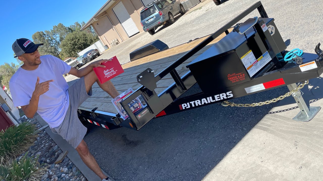 اشتريت افضل سطحه Pj 20 EQUIPMENT TRAILER