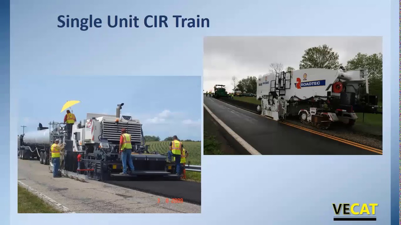 Cold Asphalt Recycling Field - Introduction to Cold In Place Recycling (2021)