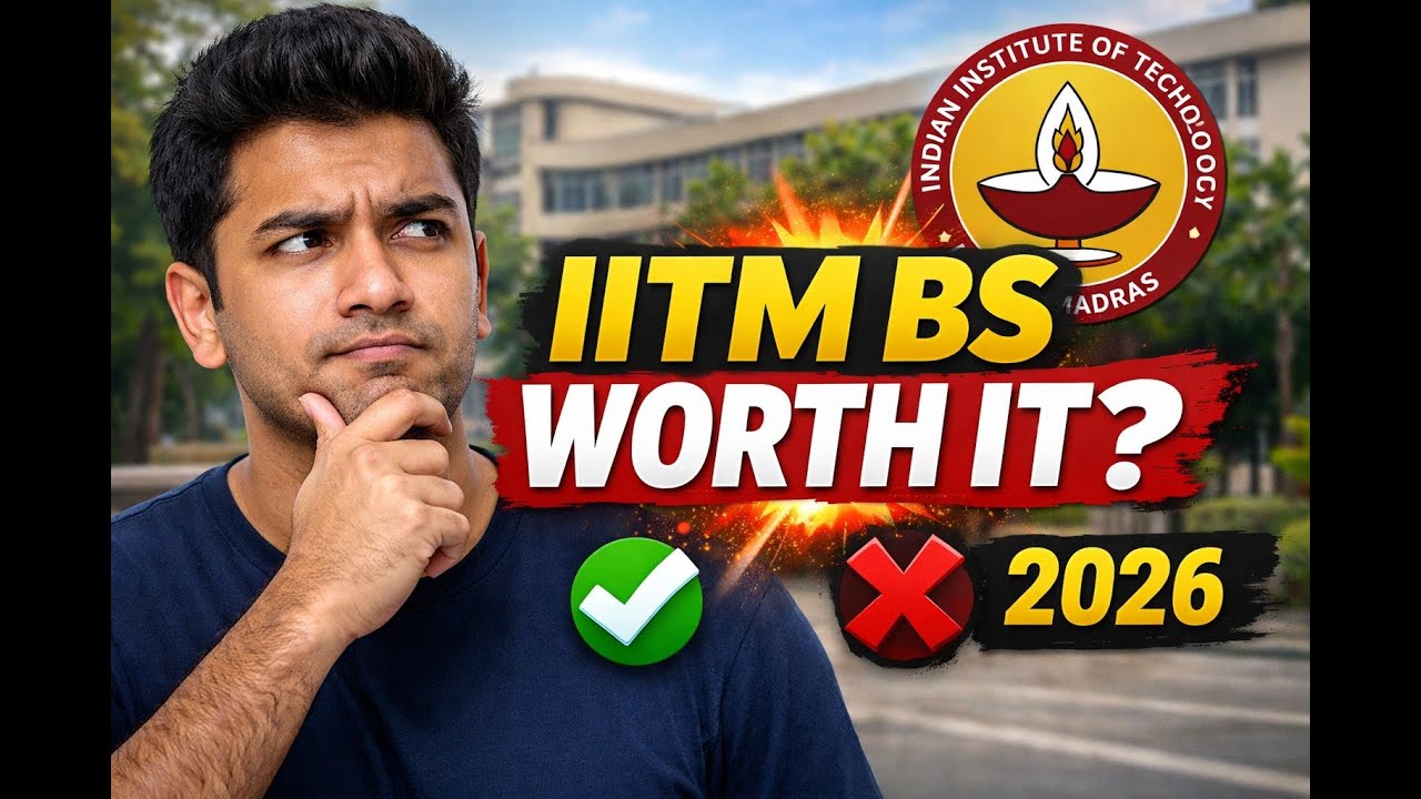 IITM BS Degree vs Regular College | Is IIT Madras Online Degree Worth It in 2026?