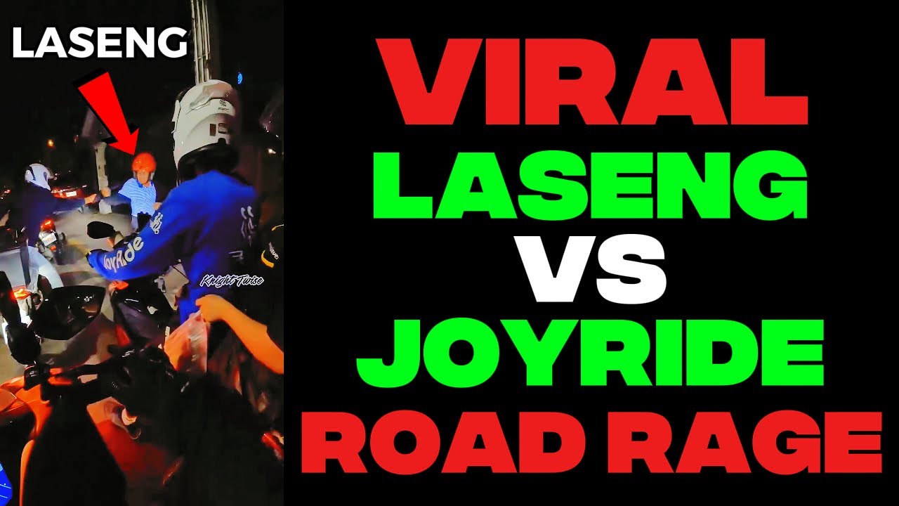 VIRAL ROAD RAGE LASENG VS JOYRIDE | MATATAWA KAYO DITO