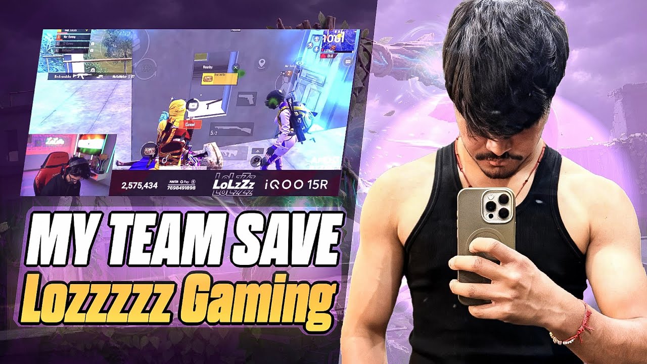 Saving @LozzzzGaming! 🔥 (Meetup + Intense Fight) #lozzzgamig #lozzgaming #bgmihighlights 