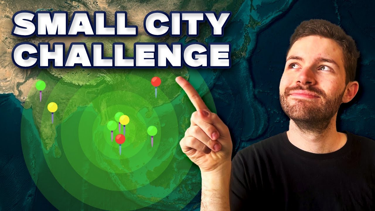 Can I name the SMALLEST world city in each expanding circle? (HugeQuiz)