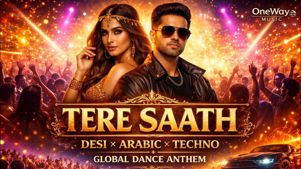 TERE SAATH 🔥 | Global Dance Music Video | Desi × Arabic × Techno | OneWay Music