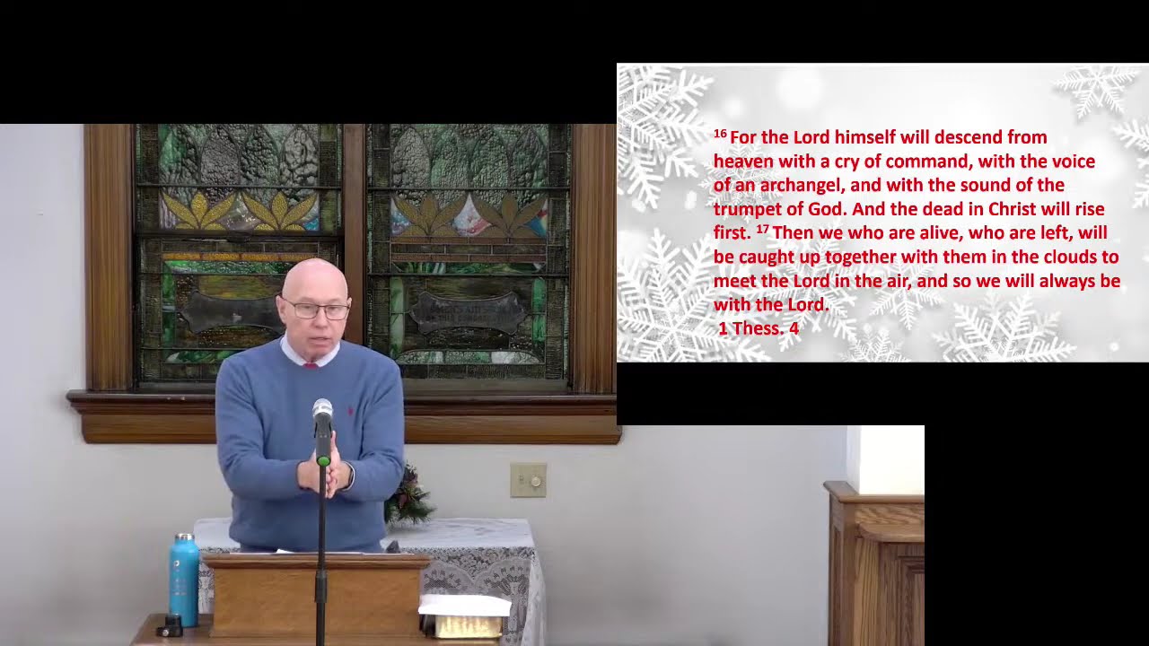 Gospel with Keith Kluiter.  Prepare vs Panic