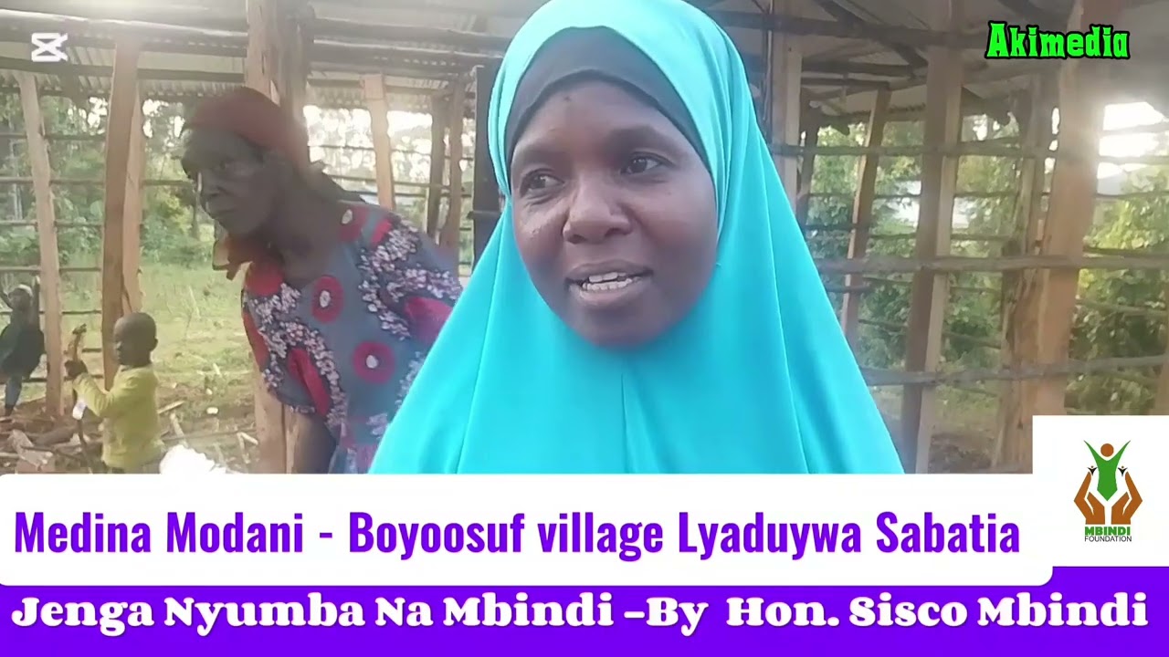 Medina Modani Boyoosuf village has a house courtesy of Hon. Sisco Mbindi Sabatia aspiring 2027 MP. 
