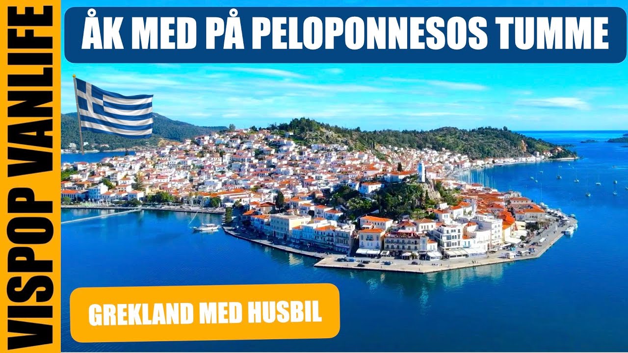 Åk med i husbilen på Peloponnesos tumme, Argolis  Grekland levererar