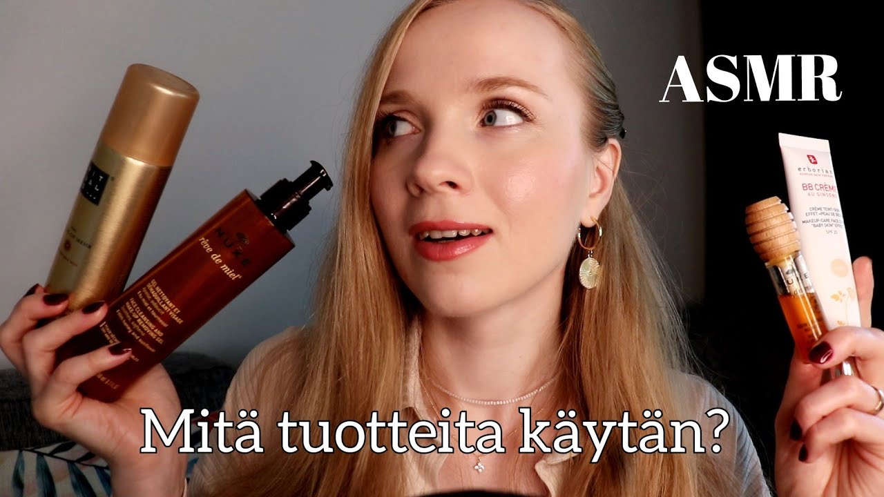 Kuiskailua ja Naputtelua❤️ASMR SUOMI Ostosten Esittely&auml; ❤️ASMR Esittelen Mun Suosikki Tuotteet 😍