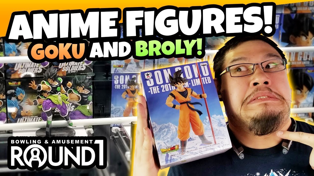 It's Goku and Broly! Dragon Ball Super Anime Figures in Round 1 UFO Catchers!