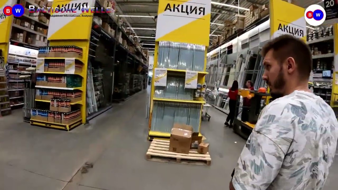 Besuch im Kaliningrader Baumarkt