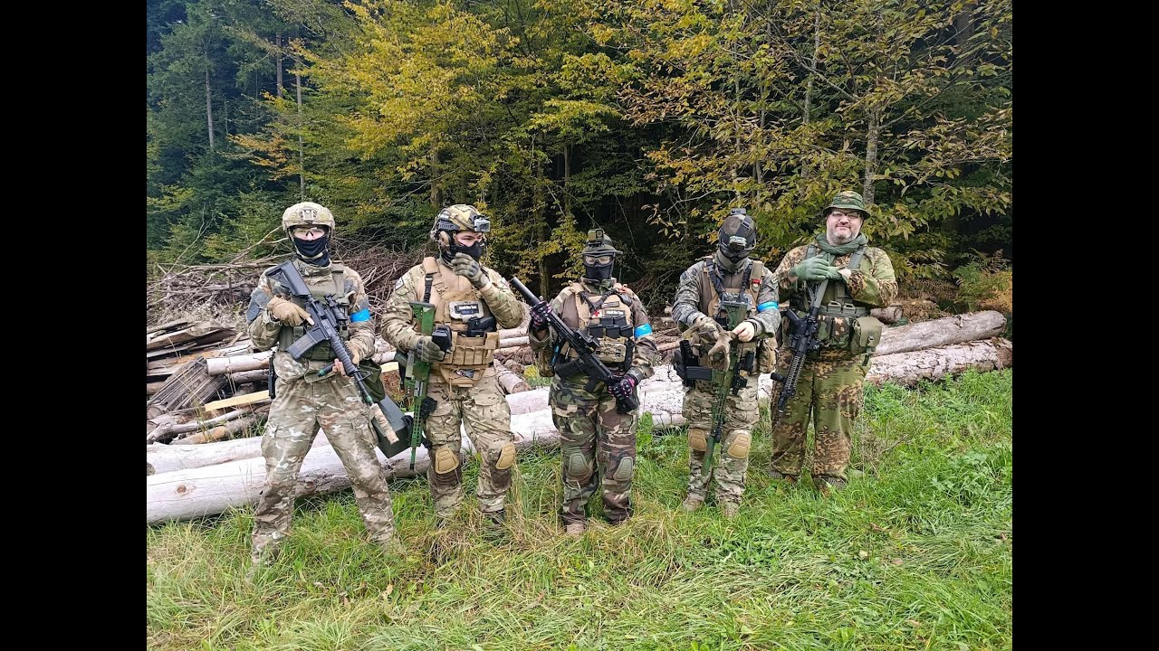 Airsoft Gameplay 2025 /Airsoft training / New Video / Airsoft Blue Team / 4k video/ Camera 1/ Vid 29