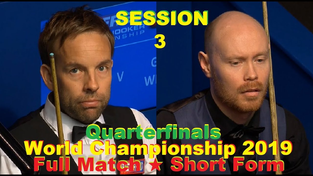 Gary Wilson vs Ali Carter Q/F ᴴᴰ S W C 2019 ( Full Match ★ Short Form ) session-3