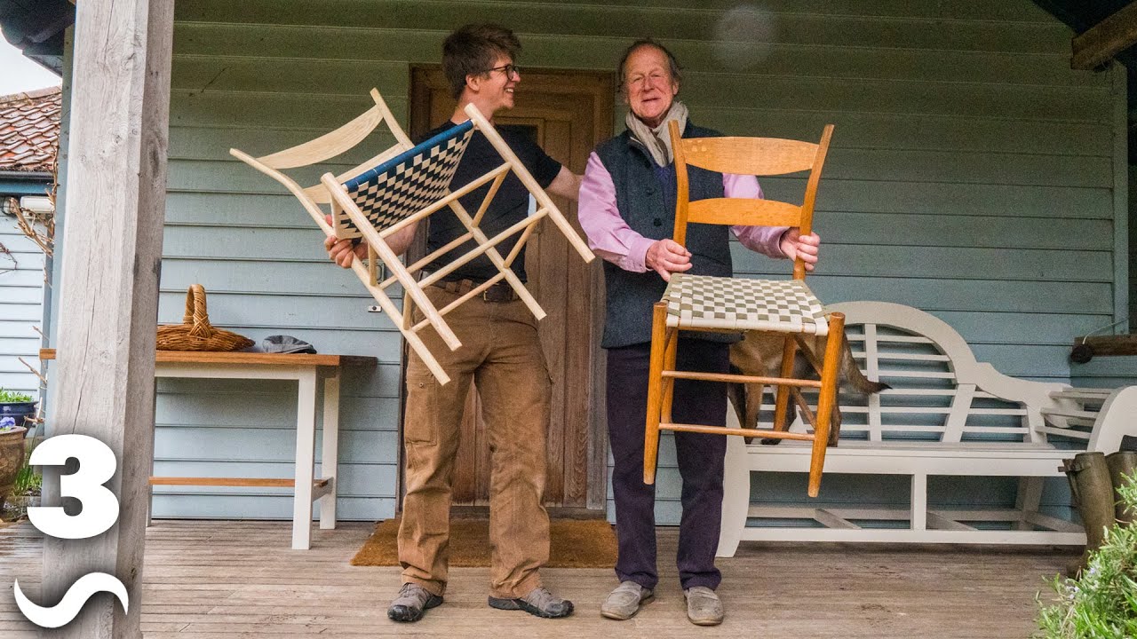 My Dad and I make a Chair! Part 3