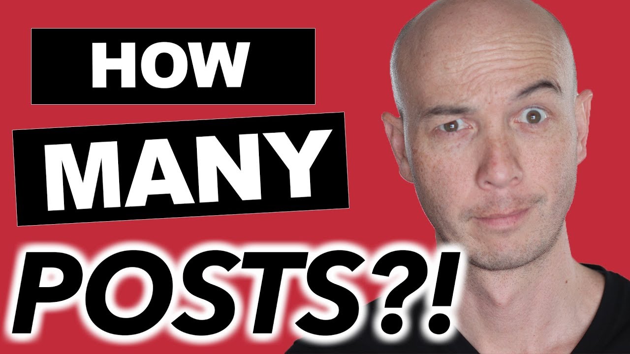 How Many Posts Do You Need to START an Amazon Affiliate Site?