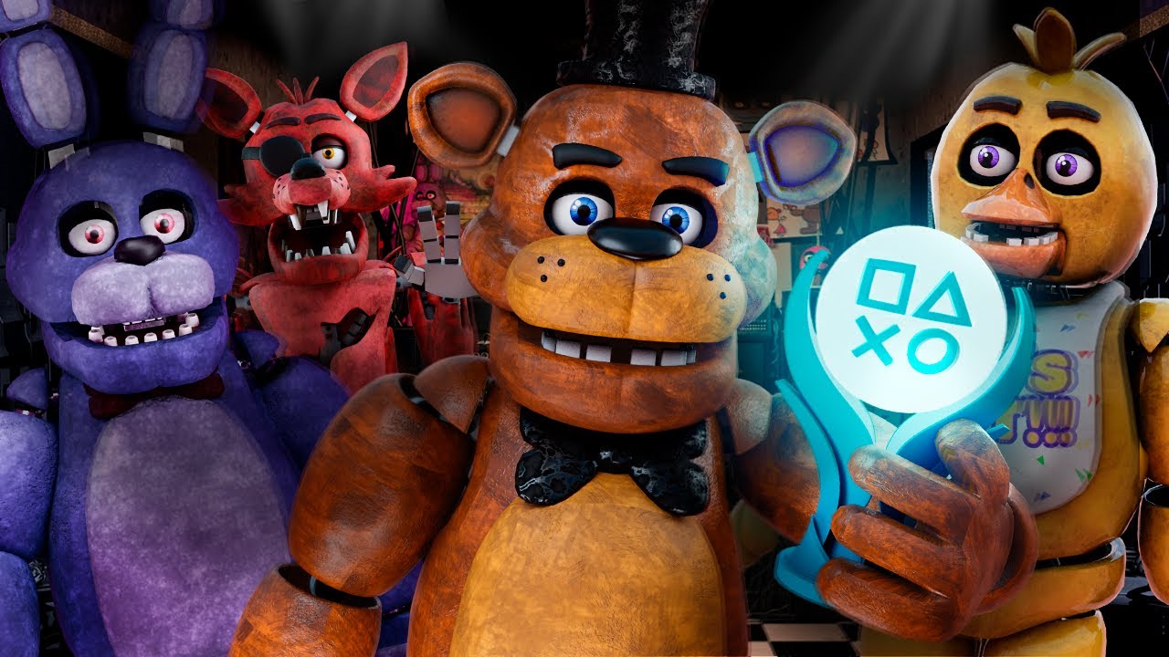 A PLATINA DO FNAF 1 CONSUMIU A MINHA ALMA! 