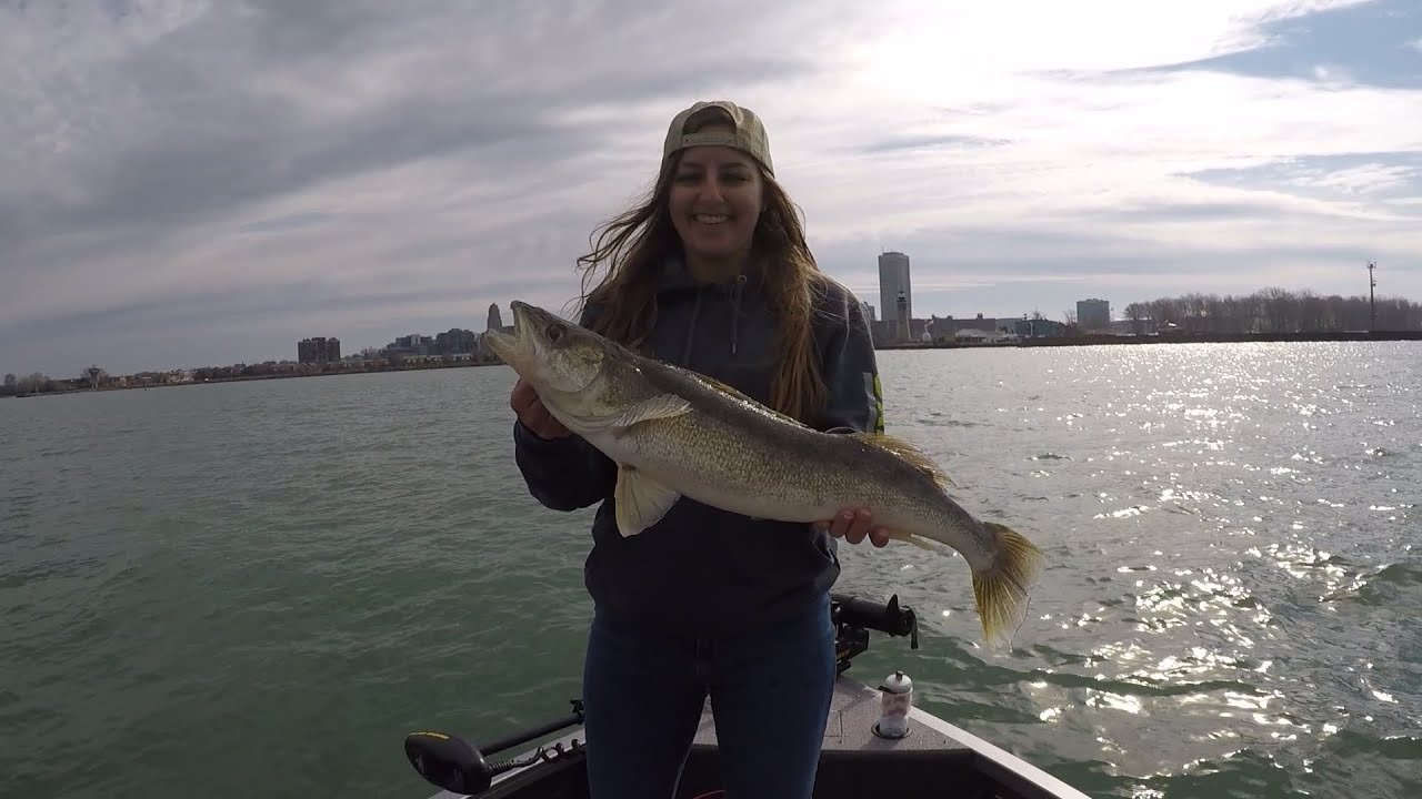 Walleye Fishing Lake Erie near Buffalo
