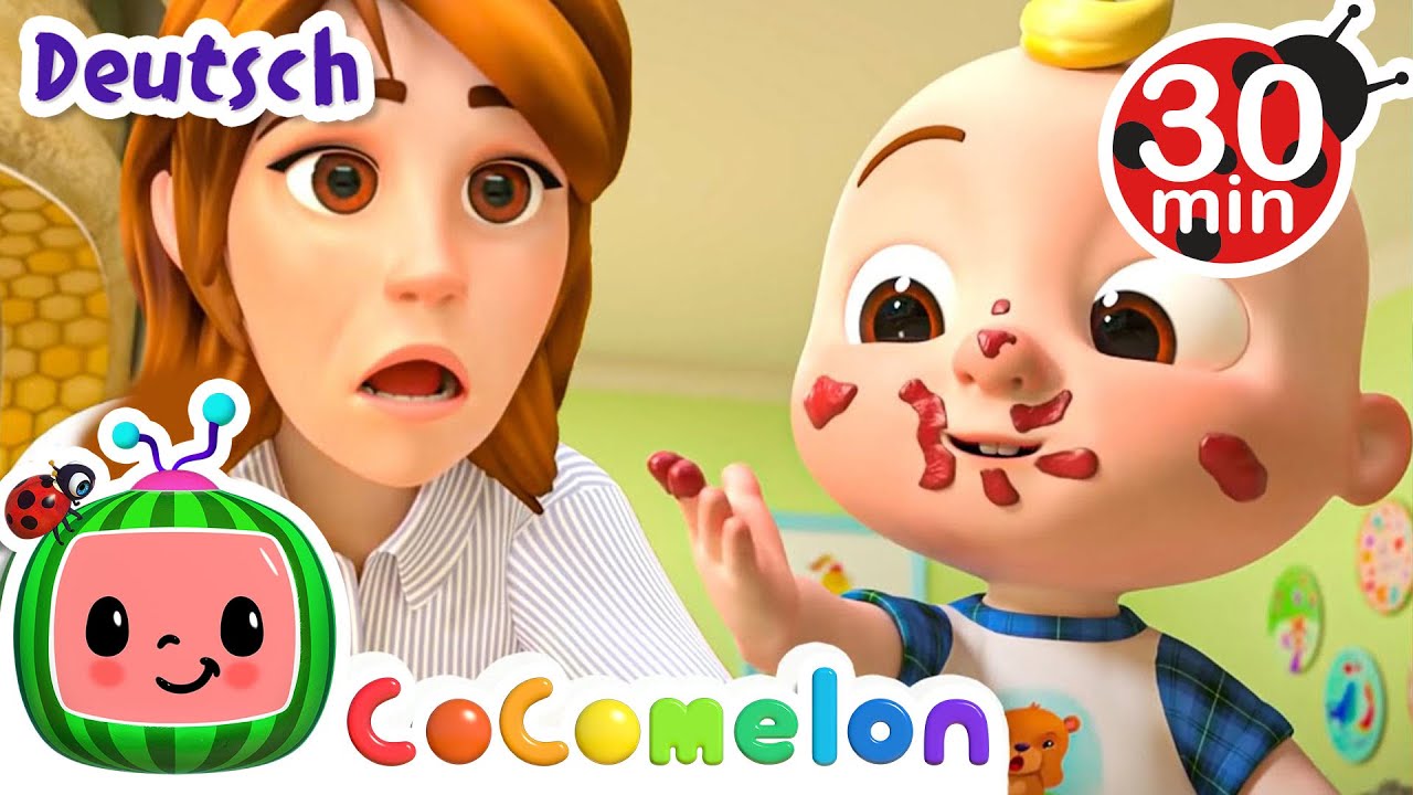 Pizzalied | CoComelon Deutsch | Cartoons und Kinderlieder