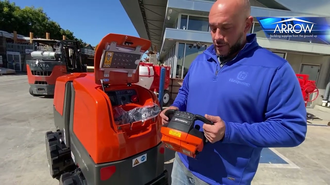 Husqvarna LP 9505 Trench Roller