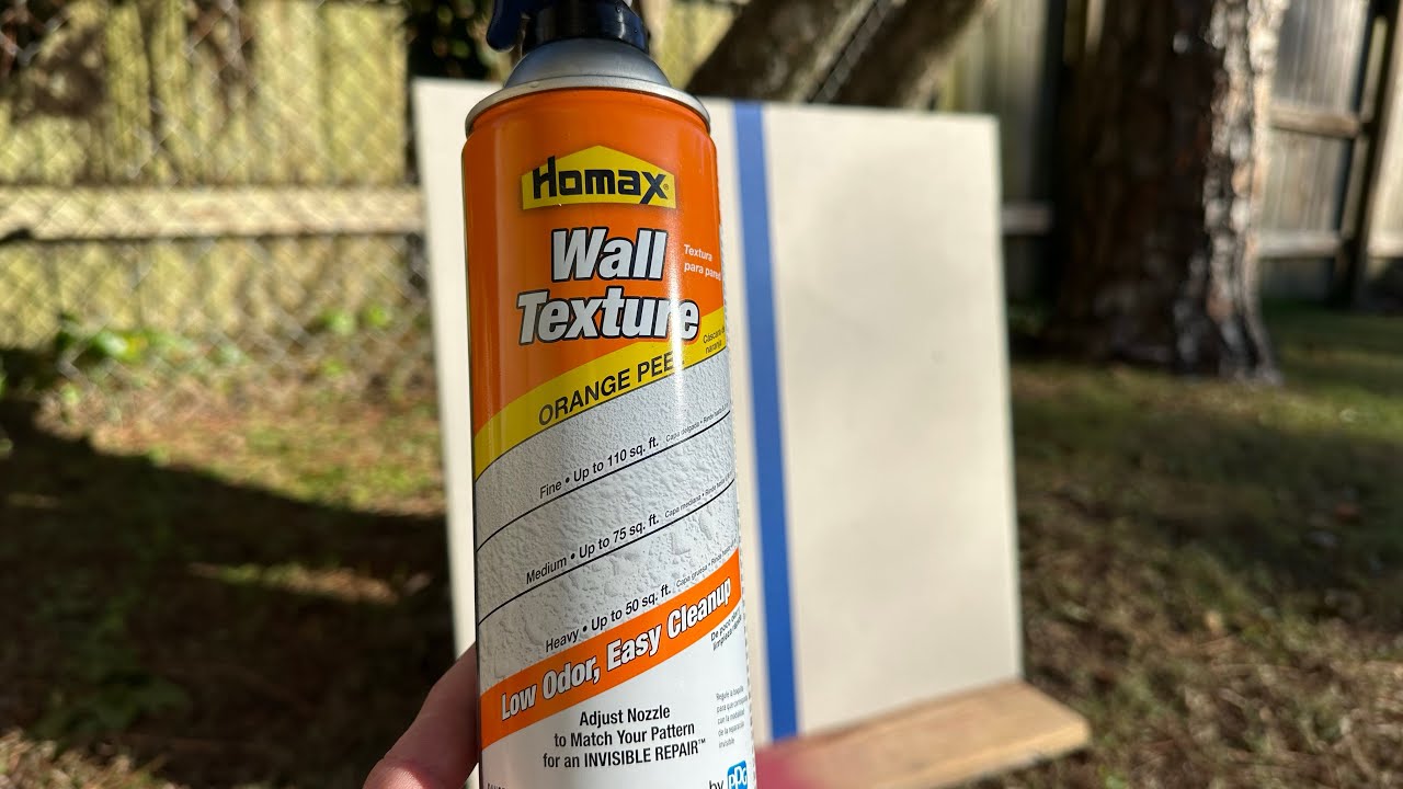 Easy to spray drywall texture from a can  #Homaxwalltexture
