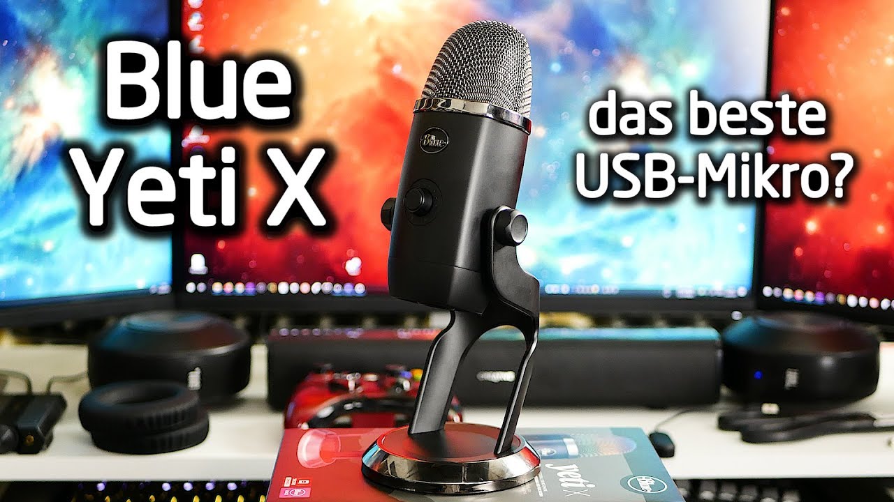 Blue Yeti X | der König unter den USB-Mikros jetzt noch besser???