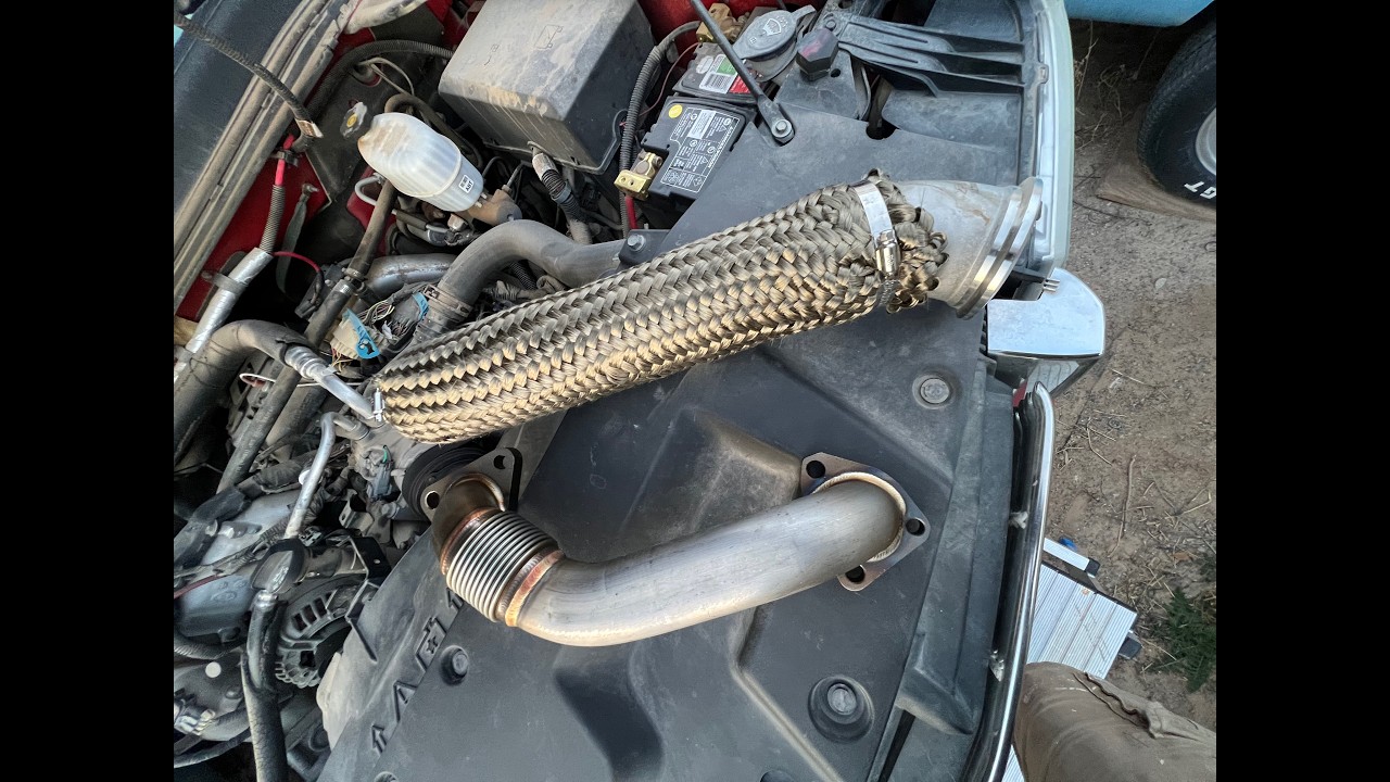 Замена заглушки клапана EGR на Duramax, замена СИЗ, поломка турбокомпрессора, как это предотвратить