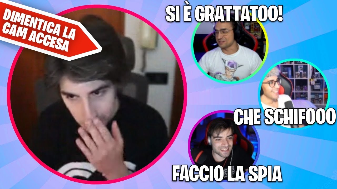 GIOSEPH DIMENTICA LA WEBCAM ACCESA e VIENE SPIATO 🤣