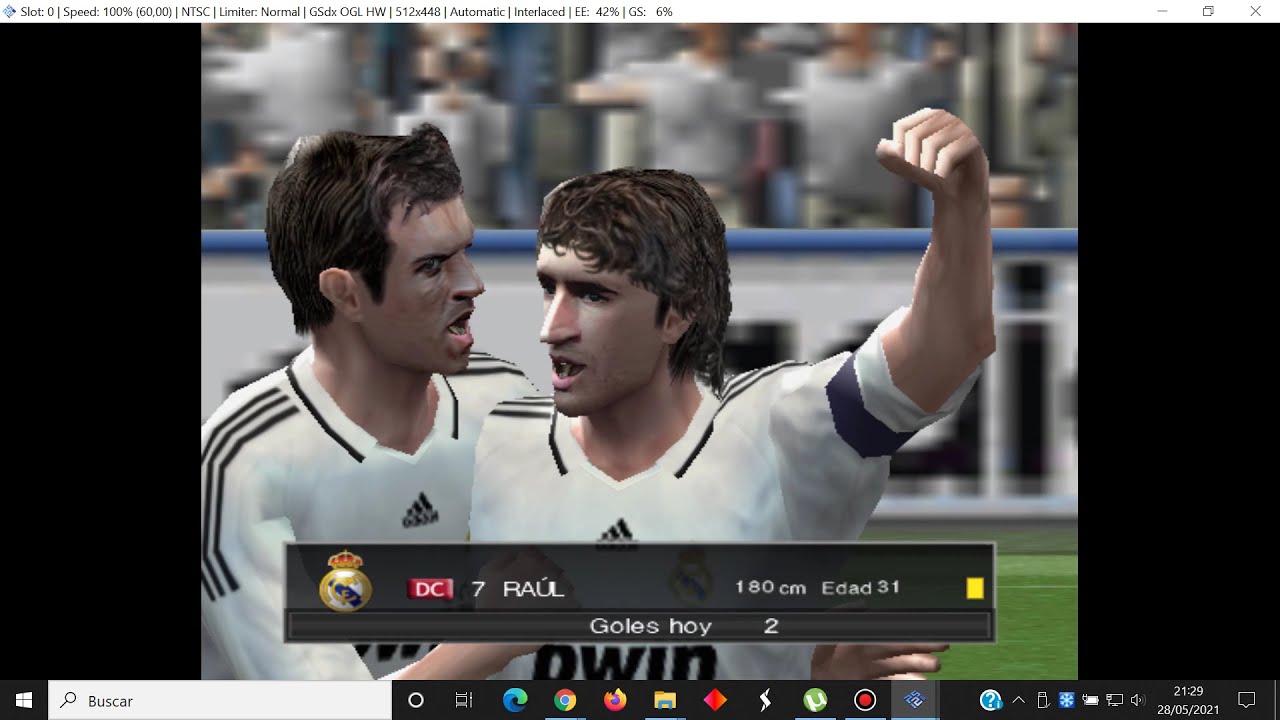 Pro Evolution Soccer 2009 Solo Campeones 08-09 v2 Carrusel Deportivo Manolo Lama -Sony PlayStation 2