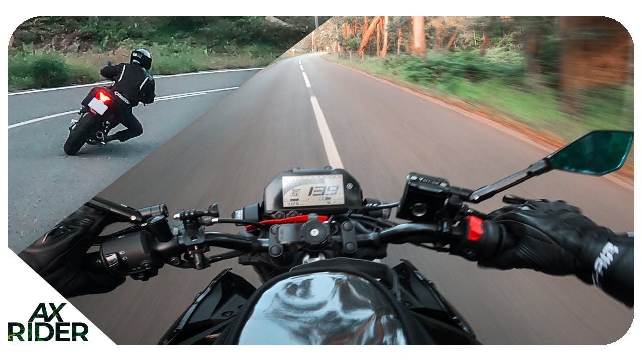 FASTEST RIDE YET! MT-03 STREET RACING