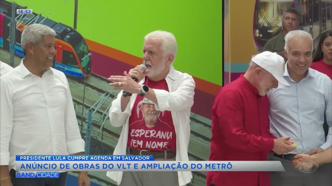 Presidente Lula cumpre agenda em Salvador - Band Cidade