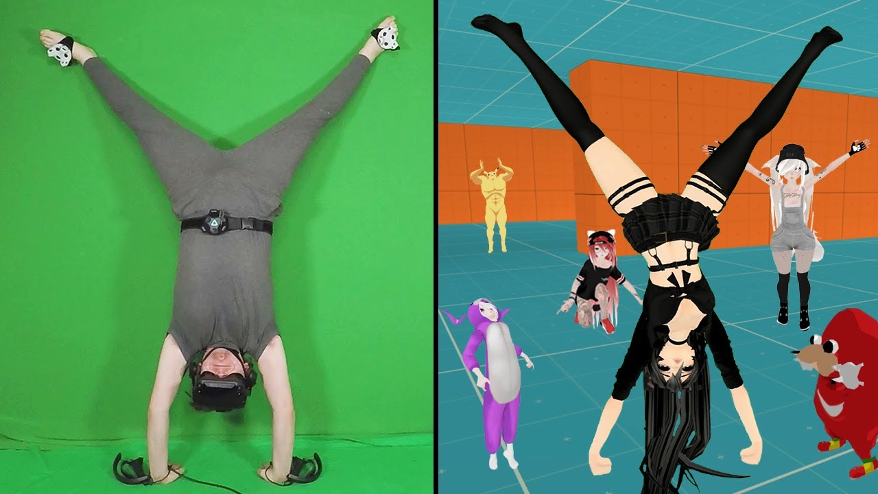 Троллинг всего тела в VRChat! (Индекс + Трекеры)