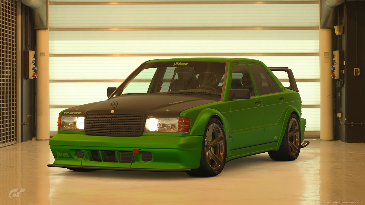 Gran Turismo® 7 25th PS4 Pro, Engine Room: 190E Evo II (WB) ’91 Nür 🐯