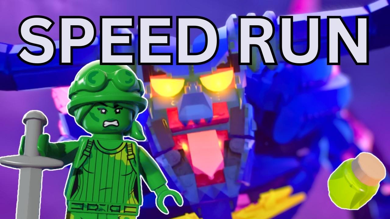 How to Storm King Speed Run Expert Mode | LEGO Fortnite