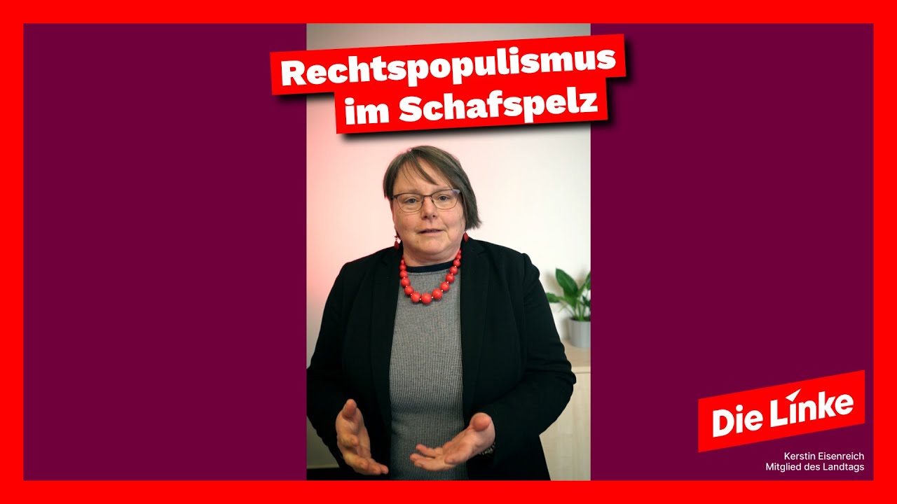 Kerstin Eisenreich: Rechtspopulismus im Schafspelz