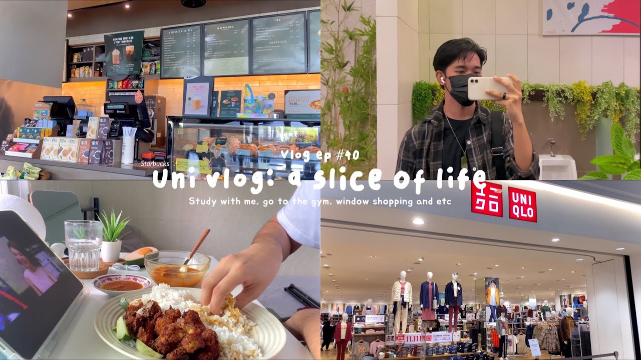 Uni Vlog: a slice of life, what I eat, life update, going out, etc || aesthetic vlog