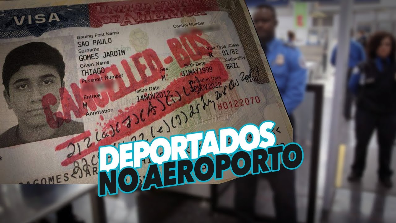 DEPORTAÇÕES NO AEROPORTO BOSTON - Paulo Sergio