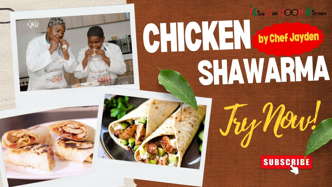 Kids Can Cook: Chicken Shawarma with Chef Jayen (Age 9)