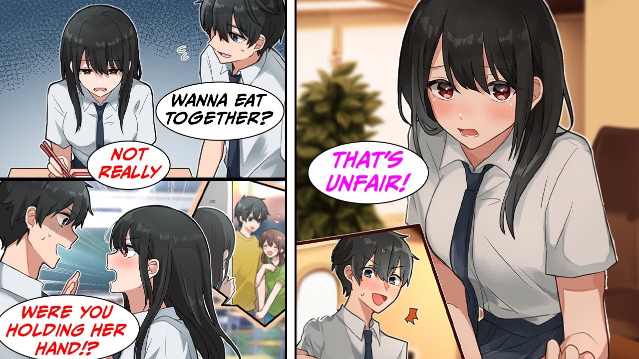 [Manga Dub] My childhood friend became jealous when she saw me with my step sister [RomCom]