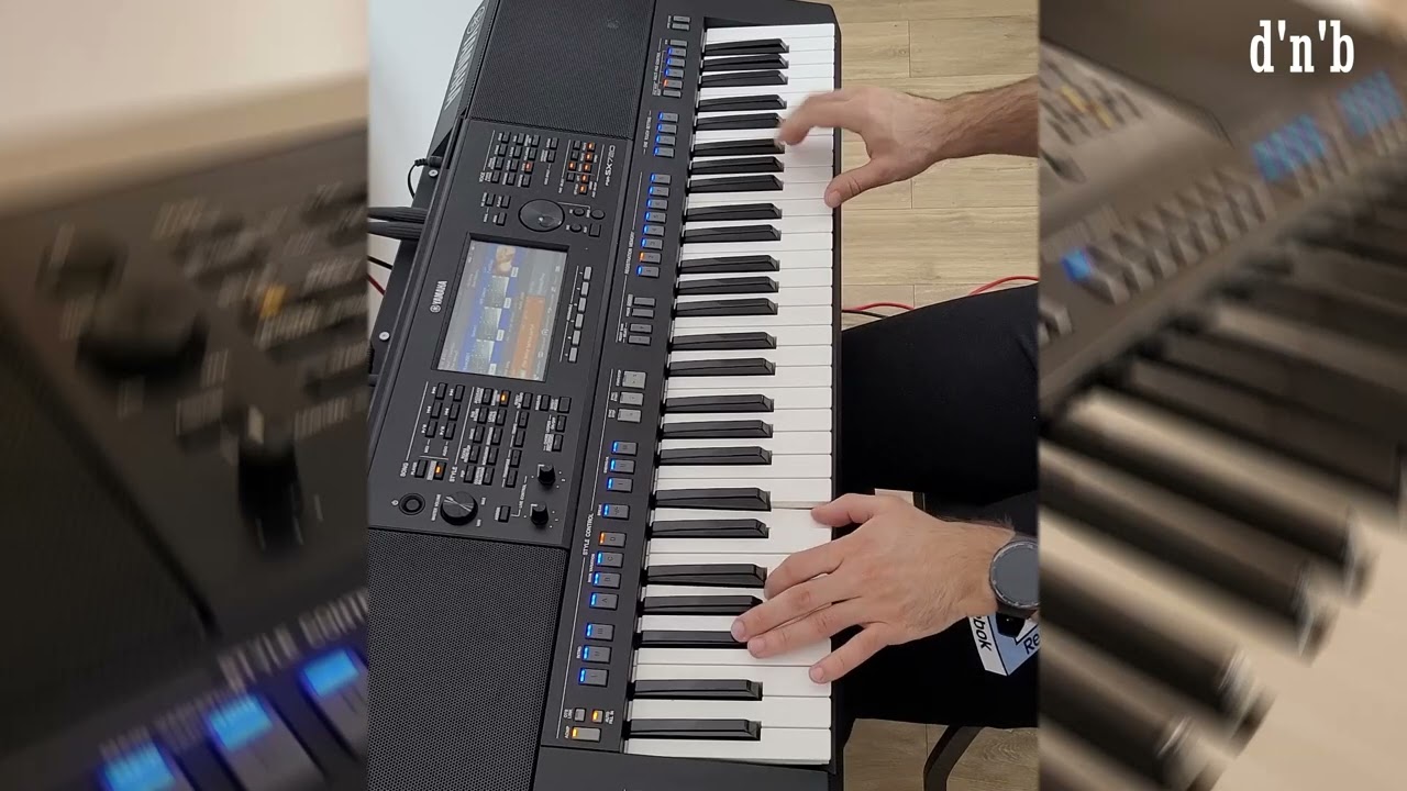 Believe (Cher) - cover on Yamaha PSR SX720 - dnb