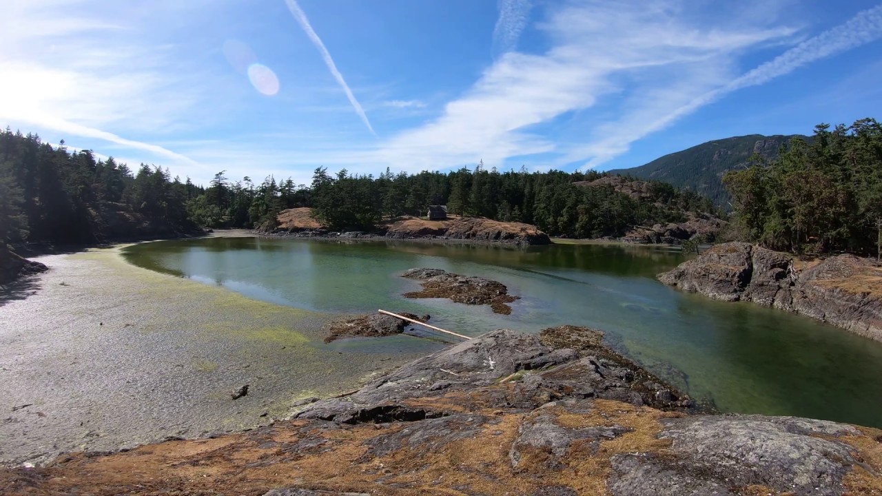 Jedediah Island Marine Park's Home bay 360