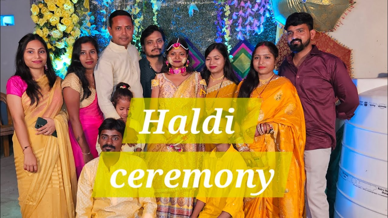 💛Haldi Moments That Stole Everyone's Heart 🧡💛🤎| Wedding Vlog