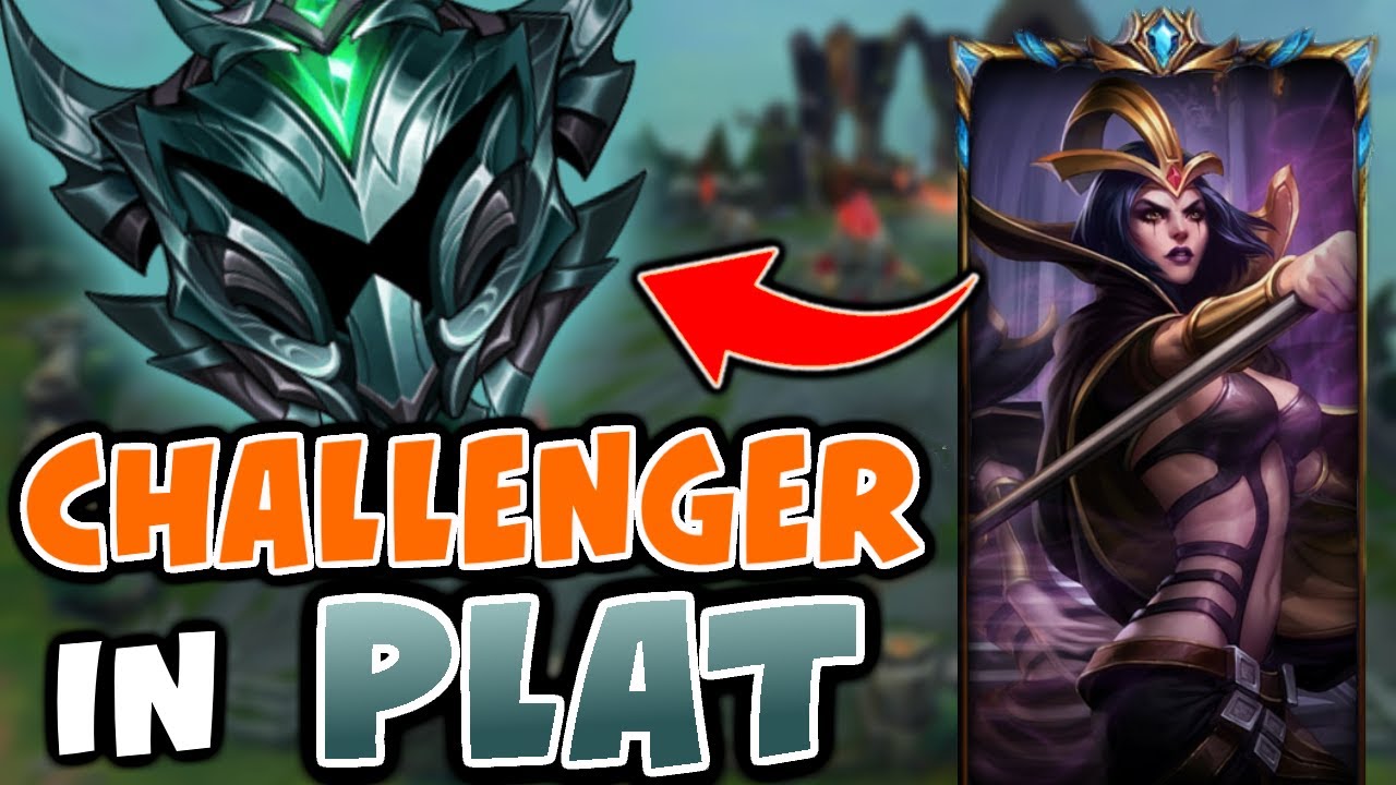 What happens when a CHALLENGER visits PLATINUM | Challenger Leblanc vs Platinum Elo