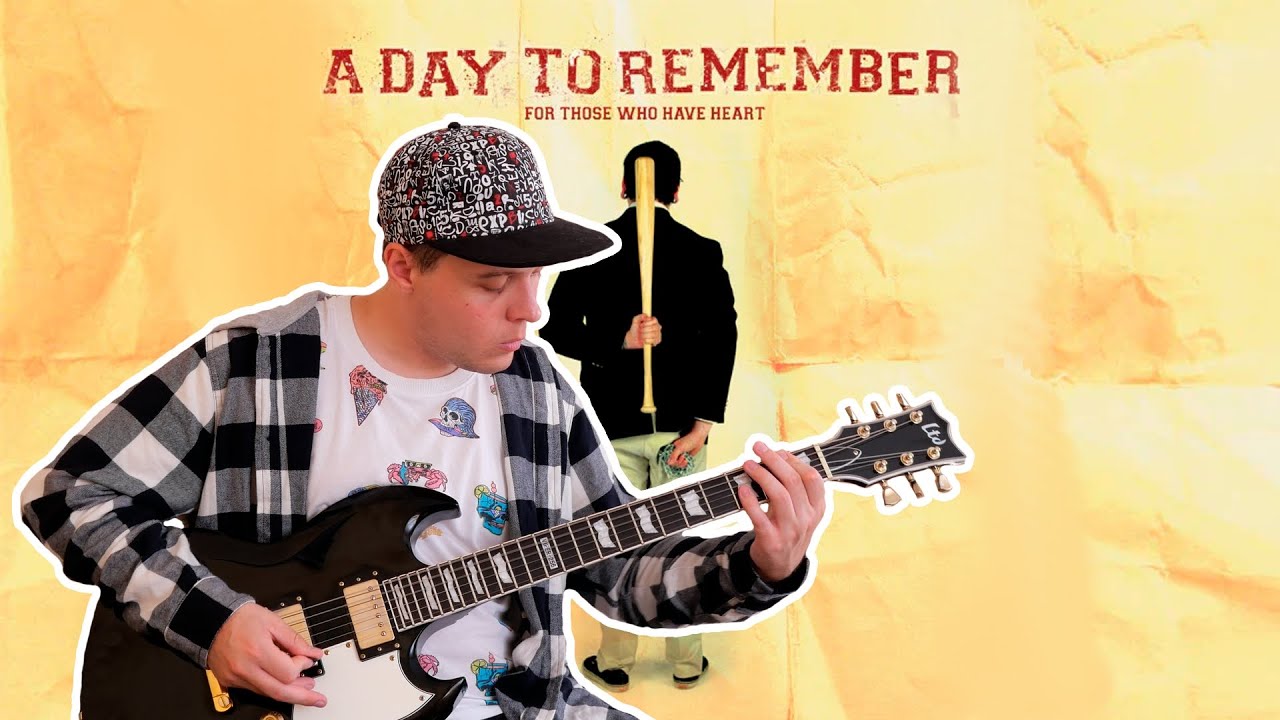 A Day To Remember - Here's To The Past (Guitar Cover)