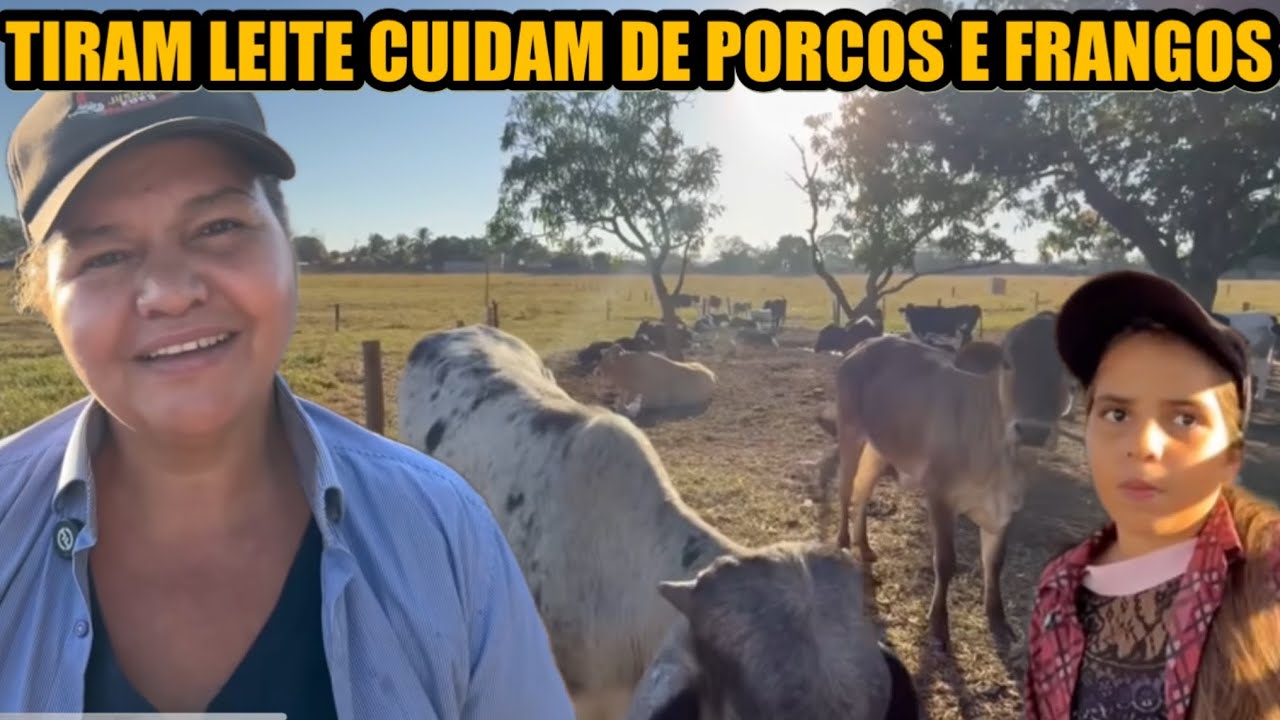 NETA E AVÓ CUIDAM DE SÍTIO SOZINHA 
