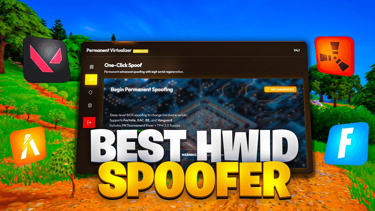 Best HWID Spoofer &mdash; Fix Your Cheats Ban in Any Game With 2 Clicks