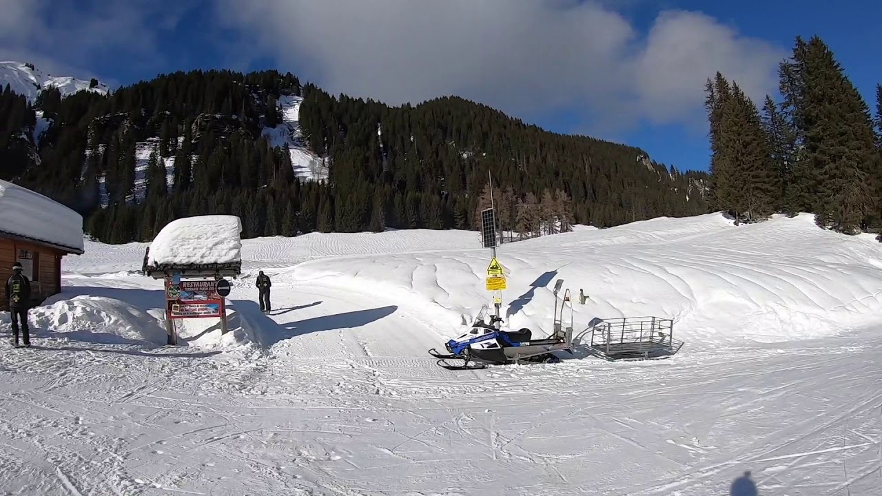 Flaine to Sixt-Fer-à-Cheval. Cascades (14km) Run