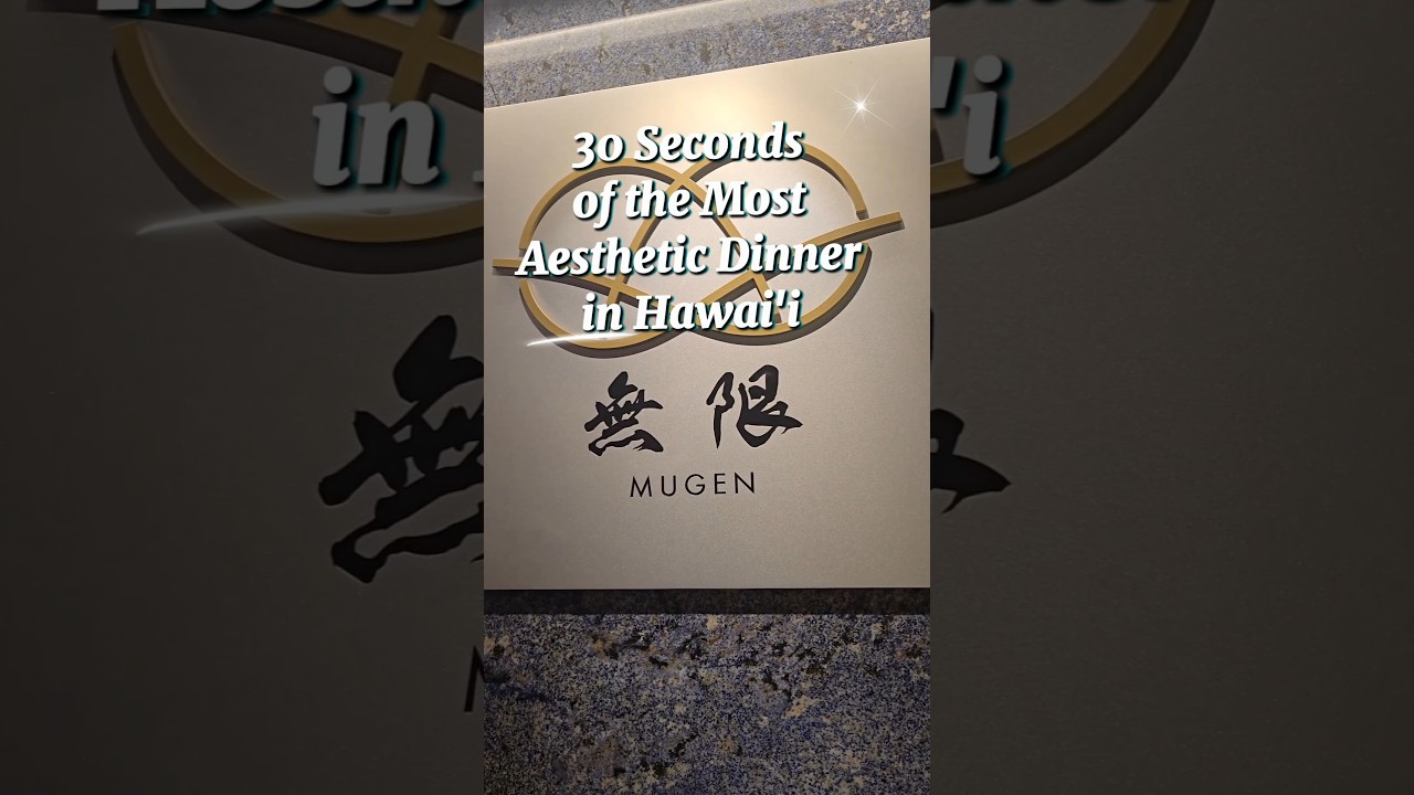 special occasion dining in Hawai'i 