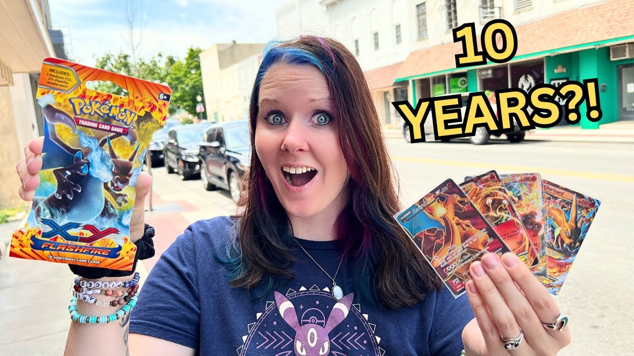 Searching For a 10 Year Old Pack of Pokemon Cards!