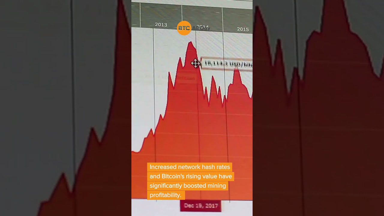 Bitcoin mining hits a revenue peak! ⛏️