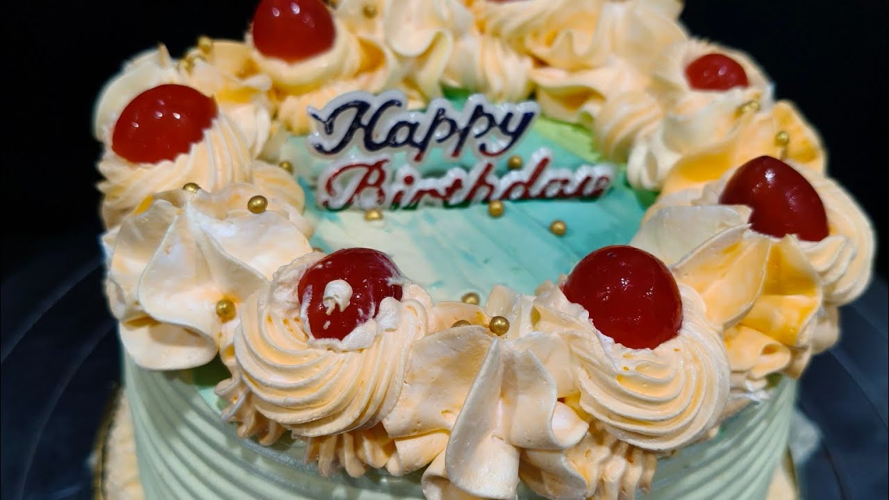 PINEAPPLE CAKE || BIRTHDAY CAKE II DESIGN II 🎂🎂 II 1 POUND II ORDER CAKE II 