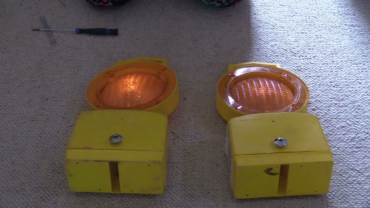 What is inside a flashing 