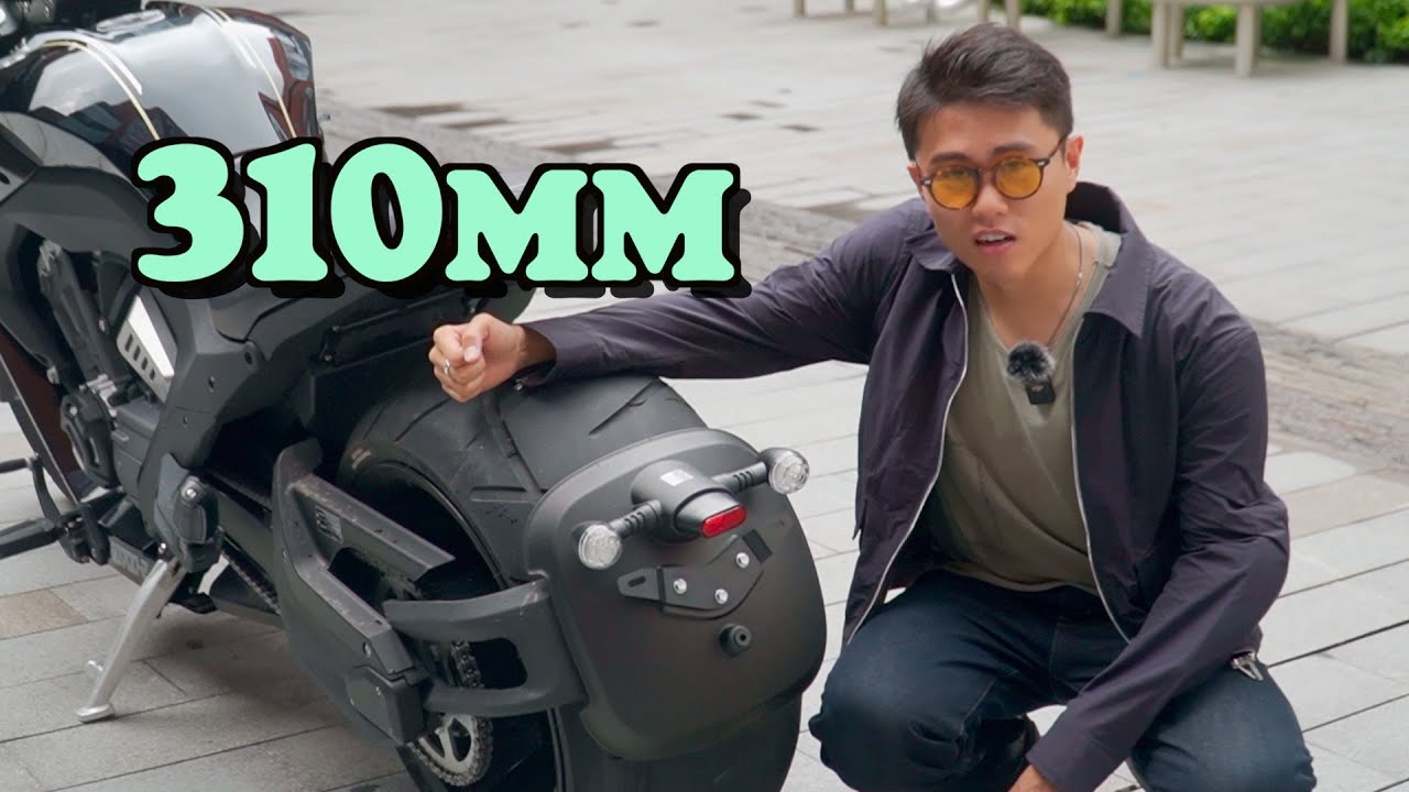 轮胎比911还宽？国产摩托多嚣张！